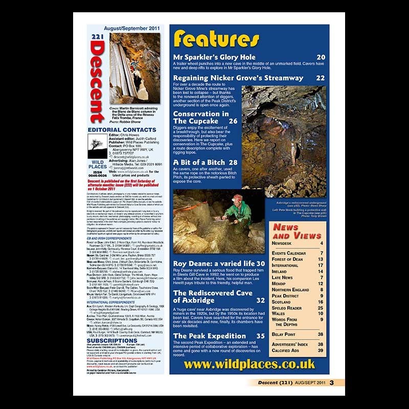 Descent (221), August 2011 - Image 2