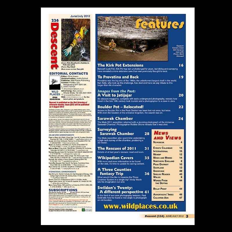 Descent (226), June 2012 - Image 3