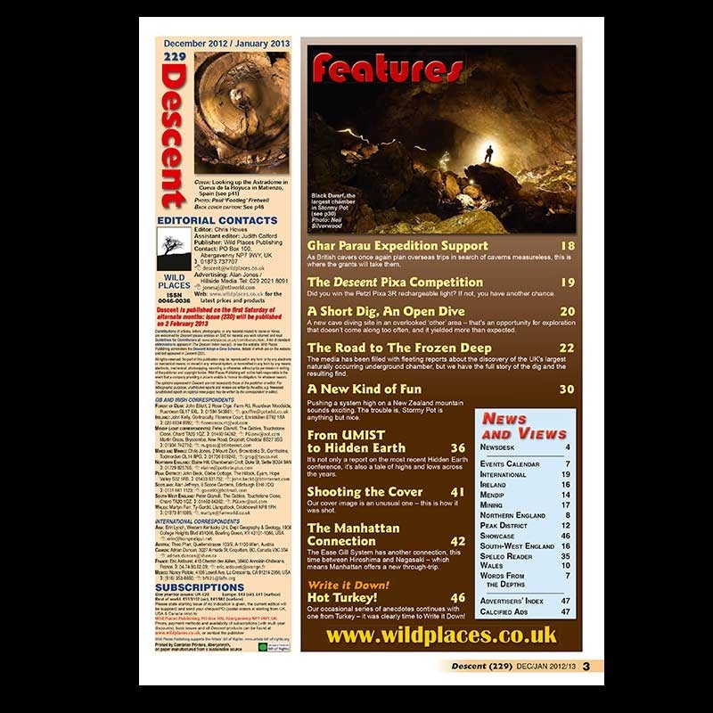 Descent (229), December 2012 - Image 3