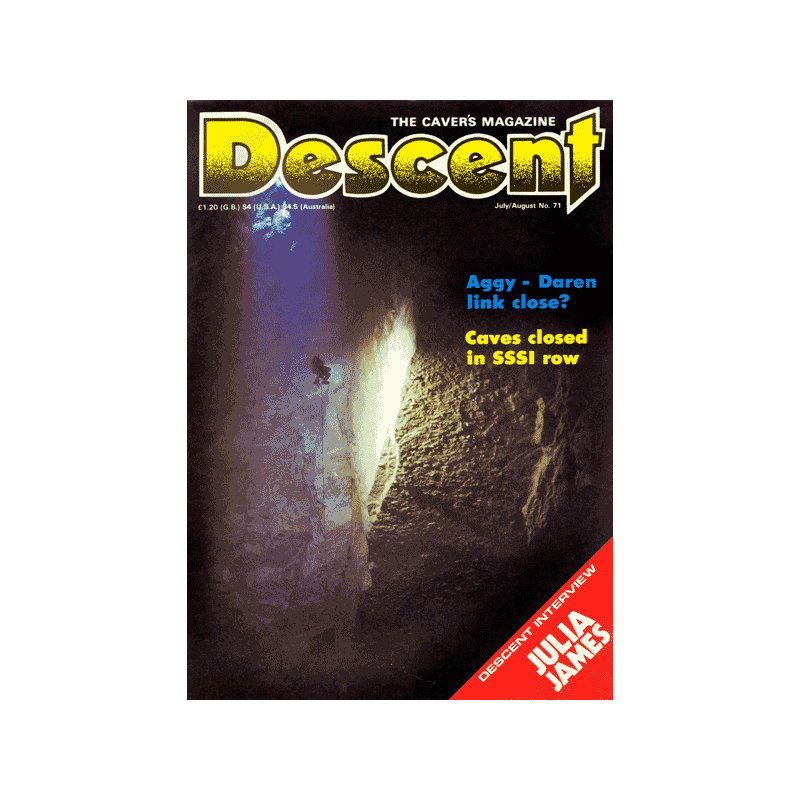 Descent (071), July 1986