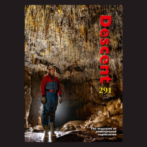 Cover for issue 291 Descent magazine