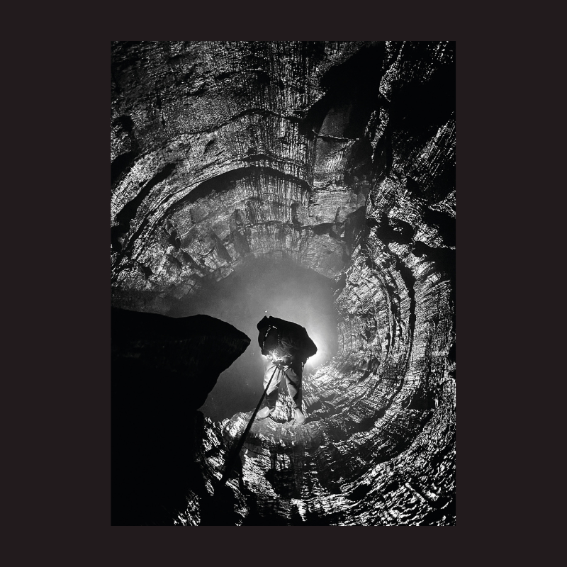 Issue 307 back cover - Mathew Sedgwick on the High Level Route in Heron Pot, Yorkshire Dales. Photo: Gareth Williams